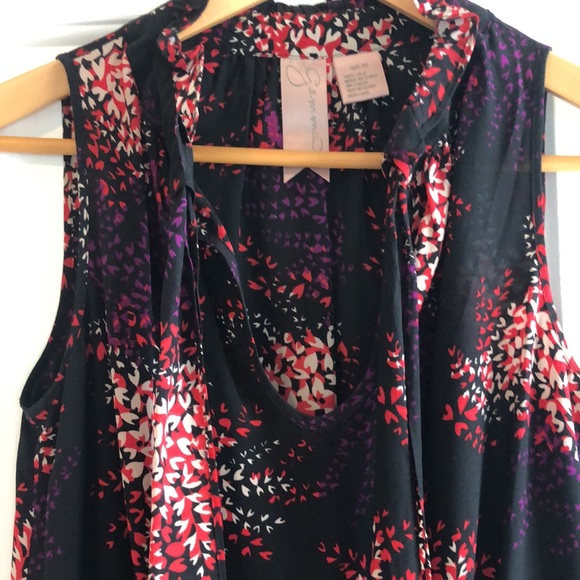 Anthro Silk Top - Picture 2 of 6